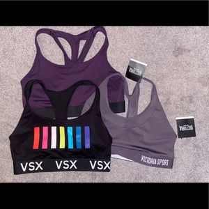 3 NEW VS Sports Bras